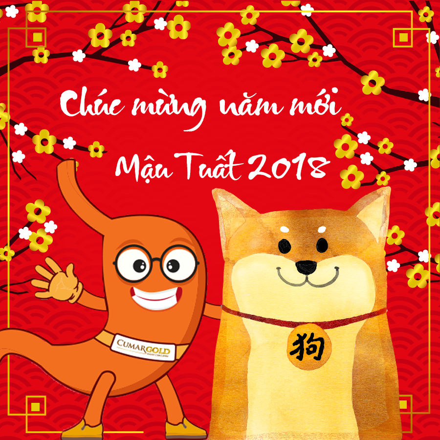 CHÚC MỪNG NĂM MỚI 2018 CUMARGOLD TẾT MẬU TUẤT