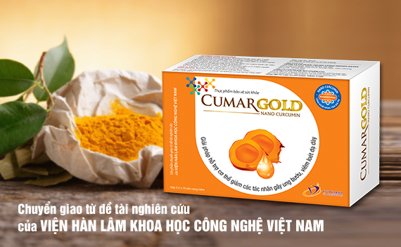 cumargold - tinh nghệ nano được chuyển giao từ viện hàn lâm khoa học và công nghệ việt nam