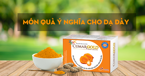 Cumargold - liền nhanh ổ loét dạ dày, bảo vệ niêm mạc dạ dày, tái tạo niêm mạc bị tổn thương