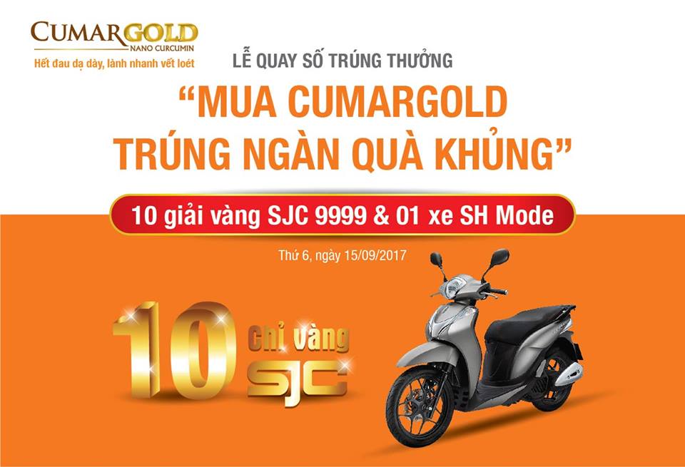 Mua CumarGold - trúng ngàn quà khủng