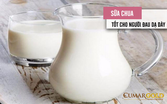 Sữa chua tốt cho người đau dạ dày