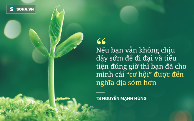 TS Nguyễn Mạnh Hùng: Rất nhiều người đang ngủ sai giờ. Họ không biết đường tới nghĩa địa dần ngắn lại - Ảnh 5.