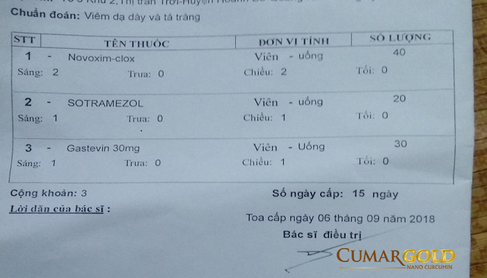 Đơn thuốc số 2 